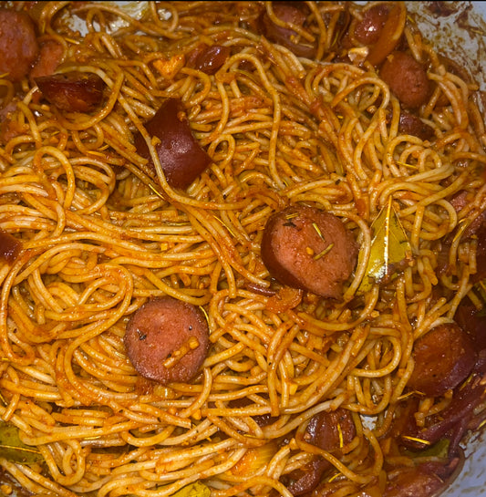 Jollof/Haitian Pasta